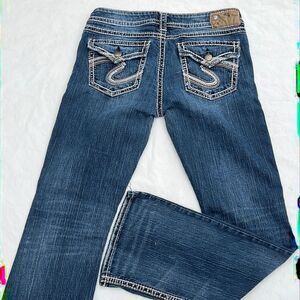 Silver jeans pioneer flap denim jeans size 29